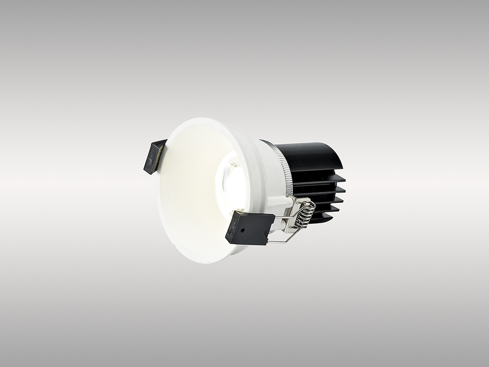 Bania 9 IP65 Recessed Ceiling Luminaires Dlux Round Recess Ceiling